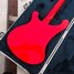 Rickenbacker 4003/4 BH BT, Red: Body - Rear