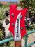 Apr 2025 Rickenbacker 4005/4 V, Alarm Red: Headstock