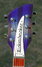 Rickenbacker 360/6 , Blueburst: Headstock