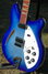 Rickenbacker 360/6 , Blueburst: Close up - Free