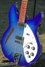 Rickenbacker 330/12 , Blueburst: Close up - Free