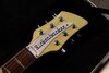 Feb 2014 Rickenbacker 620/6 , Snowglo: Headstock