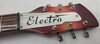 Apr 1969 Rickenbacker ES17/6 , Fireglo: Headstock