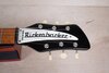 Jun 1981 Rickenbacker 450/6 , Jetglo: Headstock