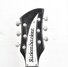 Apr 1995 Rickenbacker 320/6 , Jetglo: Headstock