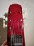 Apr 1978 Rickenbacker 100/6 LapSteel, Red: Headstock