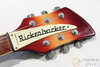 Sep 1994 Rickenbacker 620/6 , Fireglo: Headstock