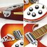 Rickenbacker 620/12 , Fireglo: Close up - Free2