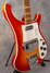 Rickenbacker 4001/4 , Fireglo: Close up - Free