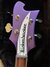 Mar 2020 Rickenbacker 4003/4 , Candy Apple Purple: Headstock