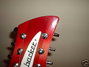 Jul 2002 Rickenbacker 620/6 , Fireglo: Headstock
