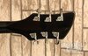 Rickenbacker 350/6 SH, Jetglo: Headstock - Rear