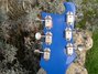 Rickenbacker 480/6 Refin, Azureglo: Headstock - Rear