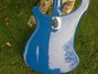 Mar 1974 Rickenbacker 480/6 Refin, Azureglo: Body - Rear
