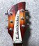 Aug 1997 Rickenbacker 360/6 , Fireglo: Headstock