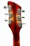 Rickenbacker 381/6 , Fireglo: Headstock - Rear