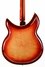Rickenbacker 381/6 , Fireglo: Body - Rear