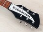 Nov 1991 Rickenbacker 325/6 JL, Jetglo: Headstock