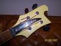Apr 1985 Rickenbacker 4003/4 BT, White: Headstock