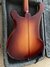 Feb 1981 Rickenbacker 4001/4 CB Checkered Binding, Fireglo: Body - Rear