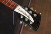 May 1995 Rickenbacker 610/6 , Jetglo: Headstock