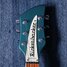 Dec 1995 Rickenbacker 360/6 , Turquoise: Headstock