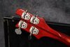Rickenbacker 4001/4 , Burgundy: Headstock - Rear