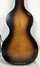 Rickenbacker 59/6 LapSteel, Two tone brown: Body - Rear