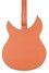 Rickenbacker 360/12 CB Checkered Binding, Coralglo: Body - Rear