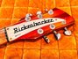 Dec 1966 Rickenbacker 335/6 Mod, Fireglo: Headstock
