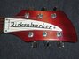 Jul 1995 Rickenbacker 610/6 , Fireglo: Headstock