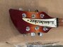 Jan 1991 Rickenbacker 610/6 , Fireglo: Headstock