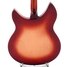 Rickenbacker 330/6 , Fireglo: Body - Rear
