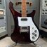 Rickenbacker 480/6 Mod, Burgundy: Body - Front