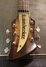 Dec 1957 Rickenbacker 330/6 Capri, Two tone brown: Headstock