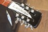 Jan 1993 Rickenbacker 610/12 , Jetglo: Headstock