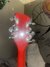 Rickenbacker 450/12 Refin, Red: Headstock - Rear