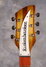 Dec 2012 Rickenbacker 330/6 S, Honey Burst Satin: Headstock