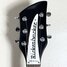 Feb 1997 Rickenbacker 360/6 , Jetglo: Headstock