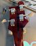 Rickenbacker 4001/4 CB Checkered Binding, Burgundy: Headstock - Rear