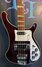 Rickenbacker 4001/4 CB Checkered Binding, Burgundy: Body - Front