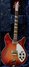 Rickenbacker 360/6 CB Checkered Binding, Amber Fireglo: Full Instrument - Front