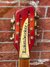 Dec 1980 Rickenbacker 620/12 , Fireglo: Headstock