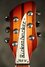 Jan 1984 Rickenbacker 360/6 O.S., Fireglo: Headstock