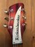 Oct 1998 Rickenbacker 1997/6 f hole, Fireglo: Headstock