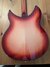 Rickenbacker 1997/6 f hole, Fireglo: Body - Rear