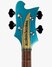 Jan 2026 Rickenbacker 4003/4 CB Checkered Binding, Turquoise Blue: Headstock