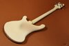 Rickenbacker 4001/4 BT, White: Full Instrument - Rear