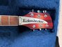 Jan 2001 Rickenbacker 360/6 , Fireglo: Headstock