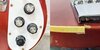 Rickenbacker 4001/4 Mod, Burgundy: Close up - Free2